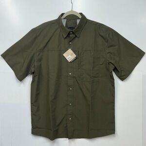 Boyt Zephyr SS Shirt Mens Large Sage Green Fishing Ventilated New